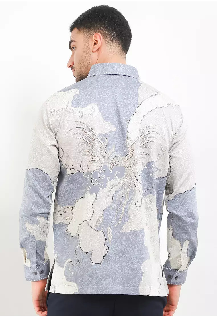 Ardhana Embroidery Long Sleeves Silk Cotton Ardhana Embroidery Long Sleeves Silk Cotton