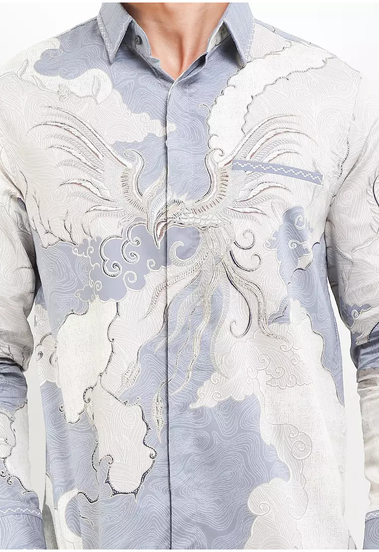 Ardhana Embroidery Long Sleeves Silk Cotton Ardhana Embroidery Long Sleeves Silk Cotton