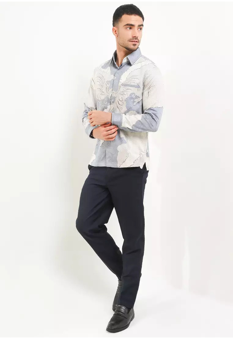 Ardhana Embroidery Long Sleeves Silk Cotton Ardhana Embroidery Long Sleeves Silk Cotton