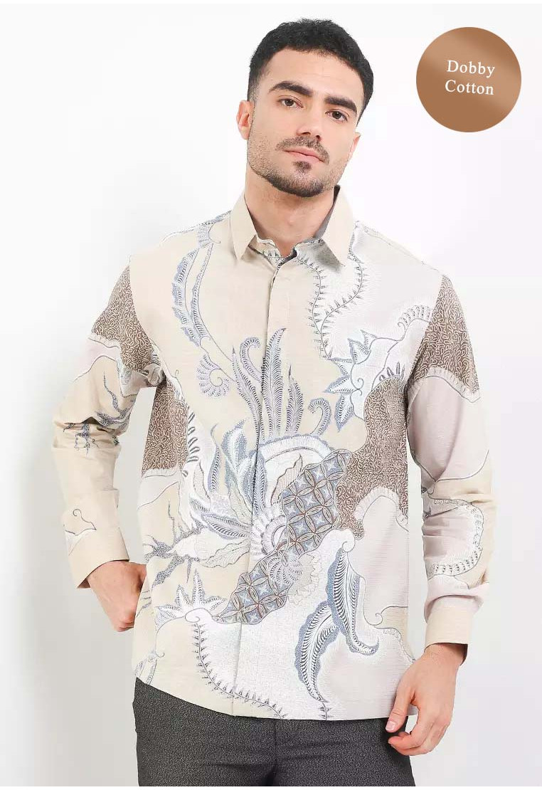 Marua Long Sleeves Dobby Cotton Marua Long Sleeves Dobby Cotton