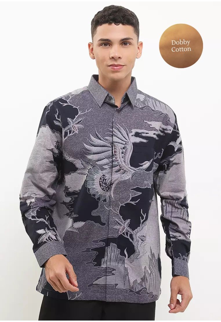 Waturaka Long Sleeves Dobby Cotton Waturaka Long Sleeves Dobby Cotton