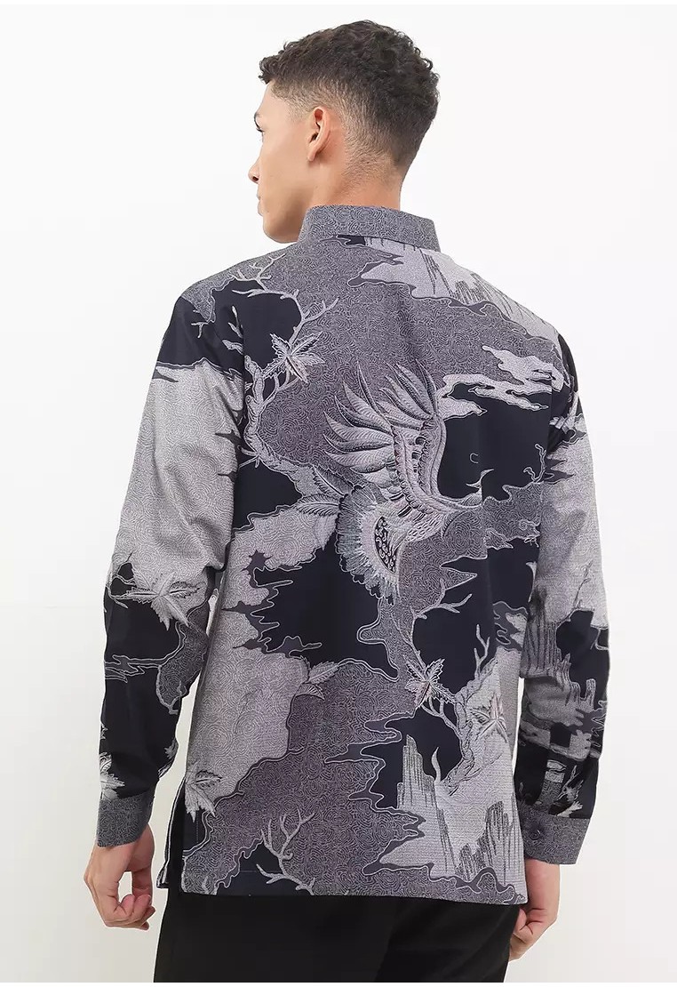 Waturaka Long Sleeves Dobby Cotton Waturaka Long Sleeves Dobby Cotton