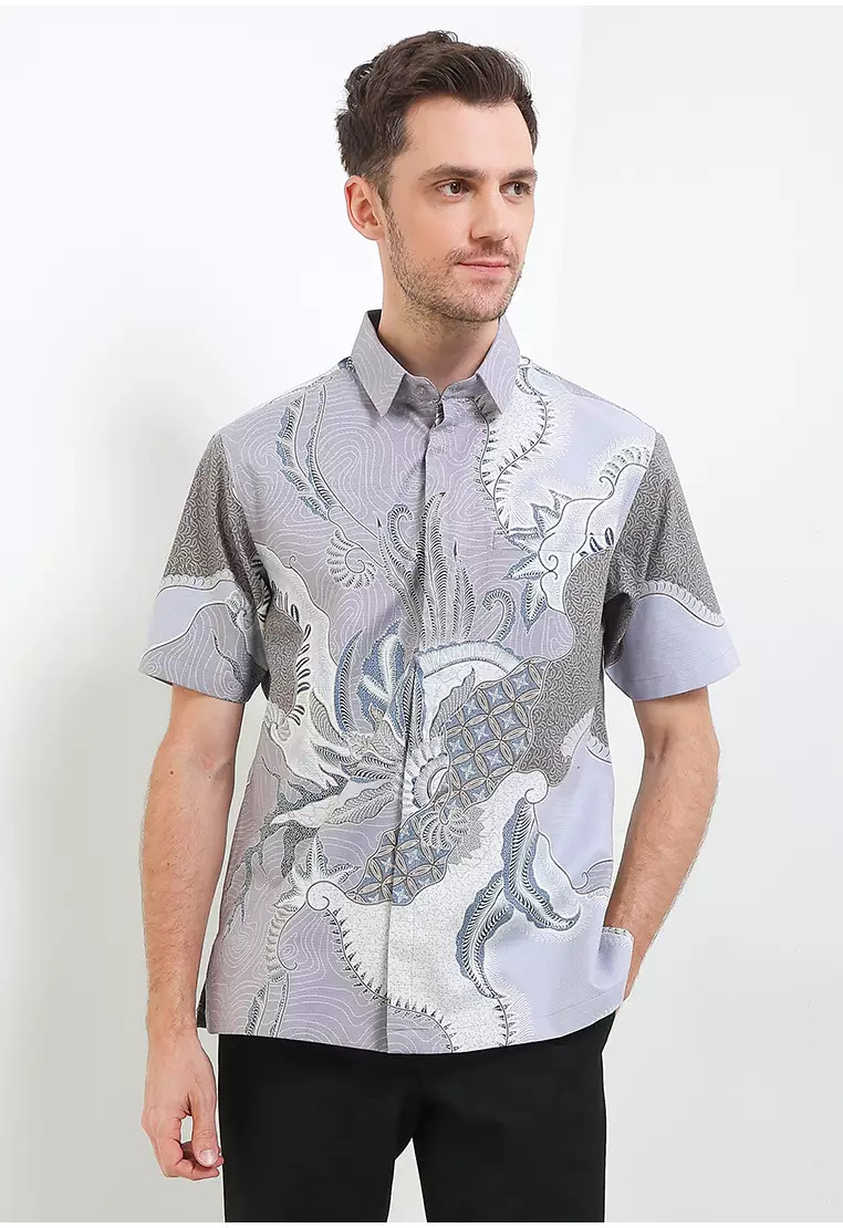 Marua Short Sleeves Dobby Cotton Marua Short Sleeves Dobby Cotton