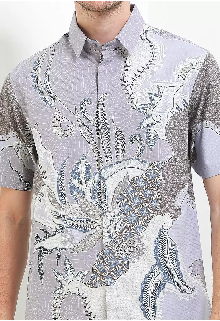 Marua Short Sleeves Dobby Cotton Marua Short Sleeves Dobby Cotton