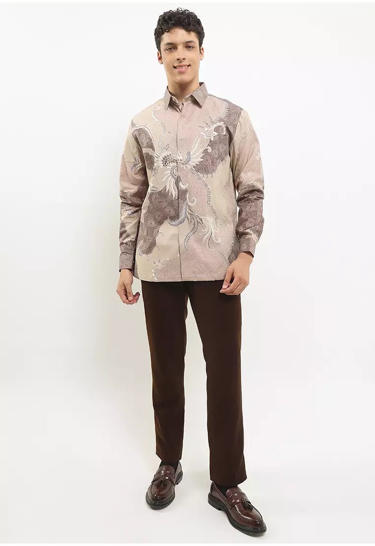 Ampat Long Sleeves Dobby Cotton Ampat Long Sleeves Dobby Cotton
