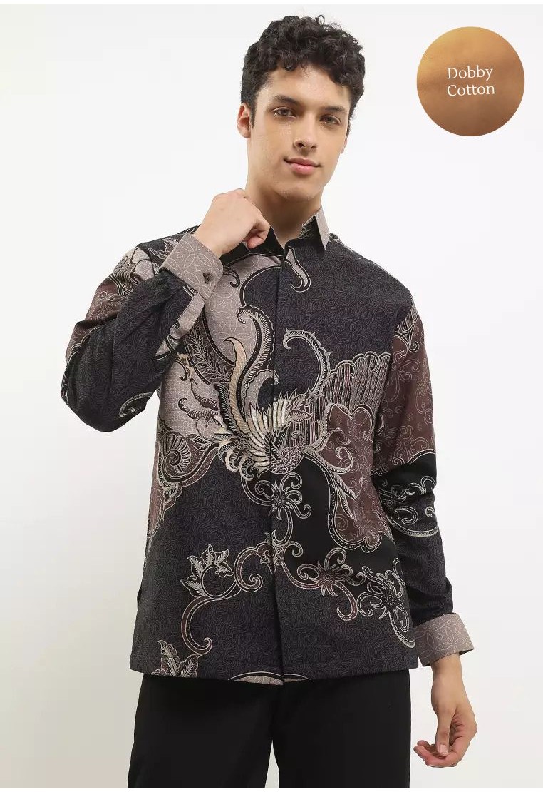 Seruyan Long Sleeves Dobby Cotton Seruyan Long Sleeves Dobby Cotton