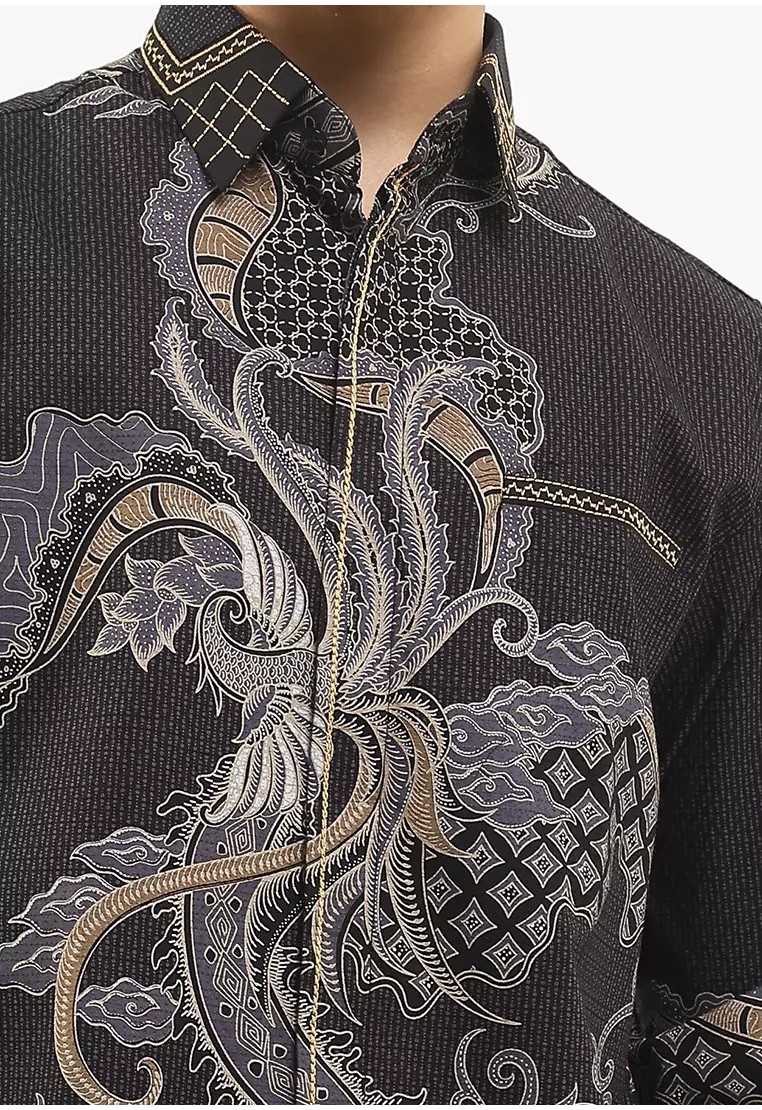 Sirah Embroidery Long Sleeves Dobby Cotton Sirah Embroidery Long Sleeves Dobby Cotton