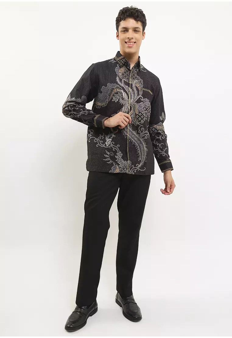 Sirah Embroidery Long Sleeves Dobby Cotton Sirah Embroidery Long Sleeves Dobby Cotton