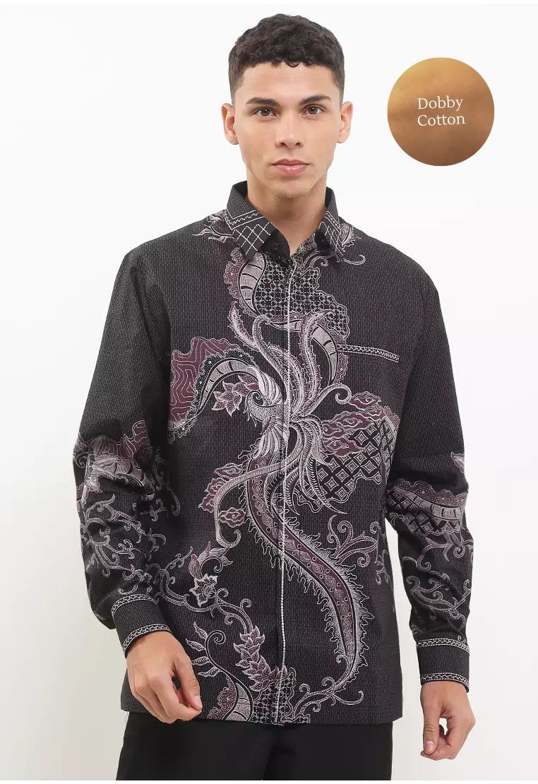 Sirah Embroidery Long Sleeves Dobby Cotton Sirah Embroidery Long Sleeves Dobby Cotton