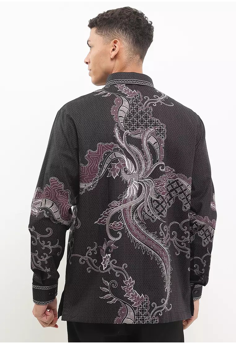 Sirah Embroidery Long Sleeves Dobby Cotton Sirah Embroidery Long Sleeves Dobby Cotton