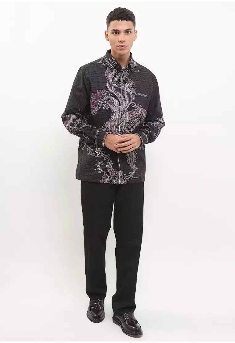 Sirah Embroidery Long Sleeves Dobby Cotton Sirah Embroidery Long Sleeves Dobby Cotton