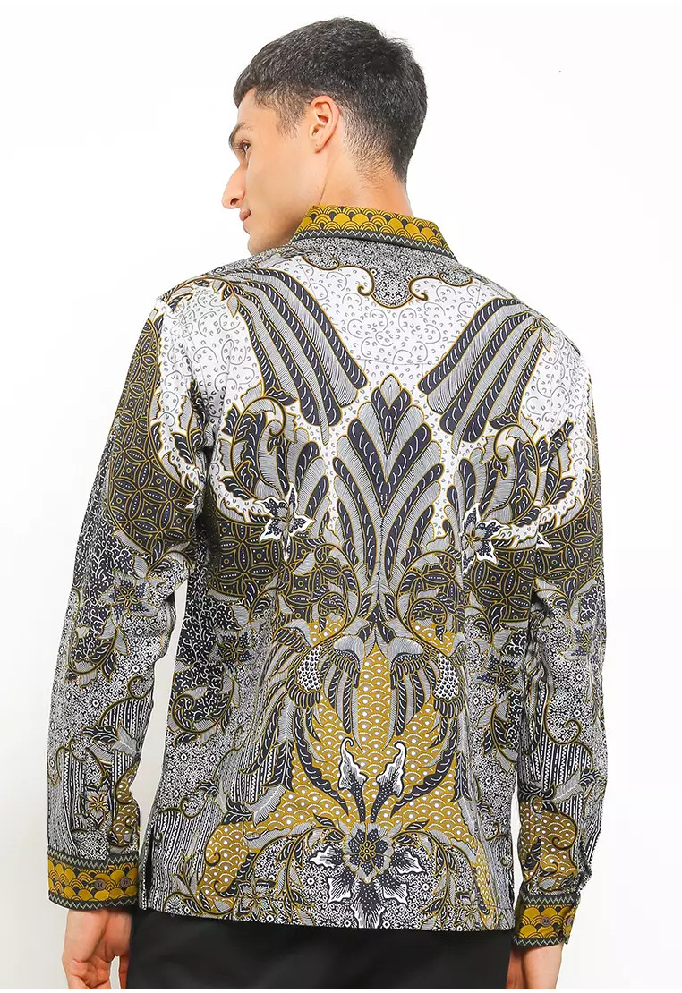 Adimulyo Embroidery Long Sleeves Silk Cotton