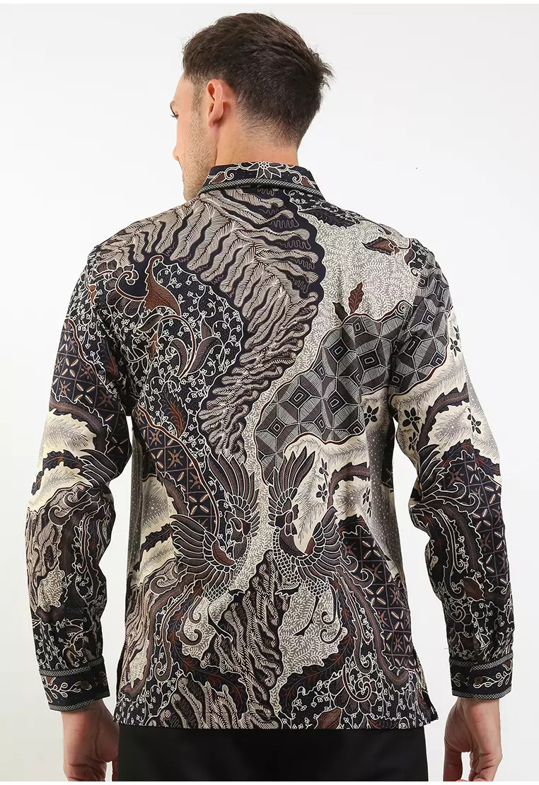 Daruba Embroidery Long Sleeves Silk Cotton